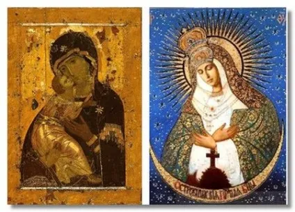 Православна і католицька ікона
