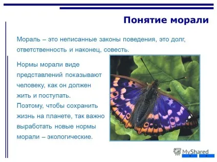 Презентація на тему екологічна мораль (Основні положення біосферний) Презентація на тему екологічна мораль