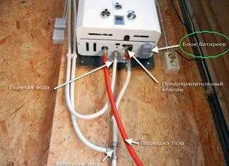 Як замінити в газовій колонці батарейки, куди і як їх вставляти (харчування) Як замінити в газовій колонці батарейки, куди і як їх вставляти