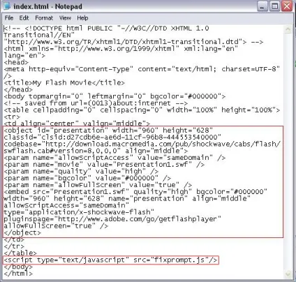 Як вставити flash в html за допомогою ispring (html) Як вставити flash в html за допомогою ispring