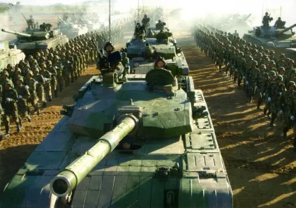 Китай стягує війська на кордон з Україною (китай) Китай стягує війська на кордон з рф