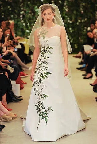 Колекція весільних суконь carolina herrera весна-літо 2016 (білосніжне плаття.) Колекція весільних суконь carolina herrera весна-літо 2016