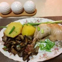 Курка з грибами - (понад 60 рецептів) з фото на (грибами рецепт фото) Курка з грибами - (понад 60 рецептів) з фото на