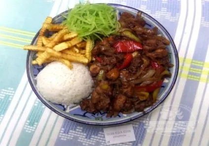 Кролик по-китайськи рецепт з фото (кролик з овочами) Кролик по-китайськи рецепт з фото