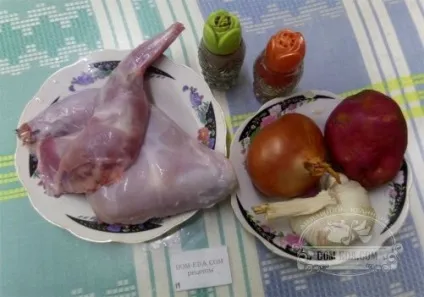 Кролик по-китайськи рецепт з фото (м'ясо кролика тушковане) Кролик по-китайськи рецепт з фото