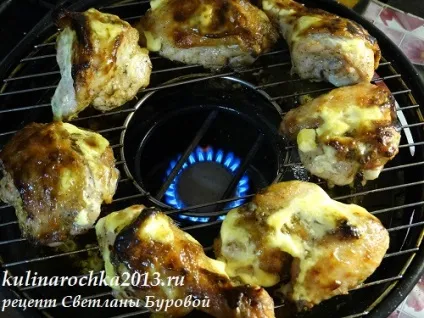 Курка на грилі
