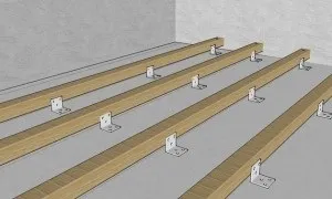 Лага в бетон кріплення, призначення і процес установки (лага) Лага в бетон кріплення, призначення і процес установки
