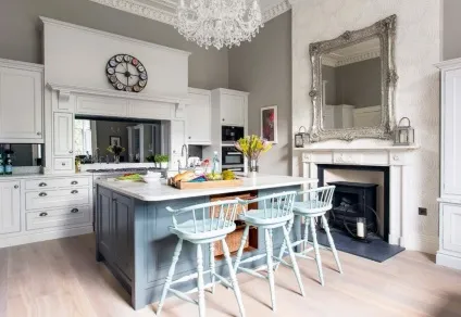 Кухня в блакитних тонах - 80 прикладів інтер'єру фото (кухня) Кухня в блакитних тонах - 80 прикладів інтер'єру фото