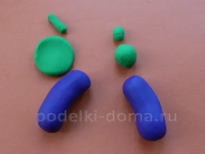 Ліплення з пластиліну овочі, коробочка ідей і майстер-класів (покроково) Ліплення з пластиліну овочі, коробочка ідей і майстер-класів