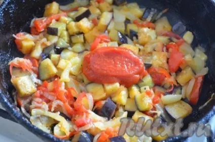 Макарони з баклажанами і помідорами - рецепт з фото (рецепт) Макарони з баклажанами і помідорами - рецепт з фото