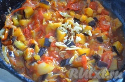 Макарони з баклажанами і помідорами - рецепт з фото (макарони) Макарони з баклажанами і помідорами - рецепт з фото