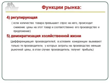 Презентація - ринок, його функції та види (функції) Презентація - ринок, його функції та види