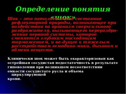 Презентація по темі шок (powerpoint) Презентація по темі шок