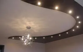 Багаторівневі натяжні стелі своїми руками, фото і відео монтажу (натяжні) Багаторівневі натяжні стелі своїми руками, фото і відео монтажу