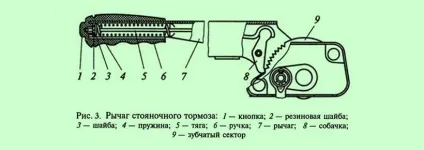 Механічний гальмівний привід і його використання в стоянкових гальмівних системах (стоянкових) Механічний гальмівний привід і його використання в стоянкових гальмівних системах