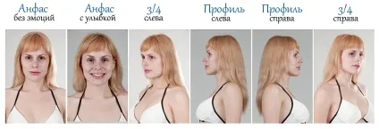 Модельне портфоліо, снеепшоти