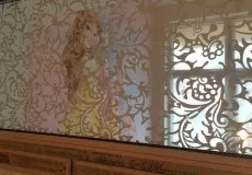 Нанесення декоративної штукатурки через декоративні трафарети в москві (нанесення об'ємного візерунка) Нанесення декоративної штукатурки через декоративні трафарети в москві