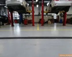 Наливна підлога для автомийки і автосервісу вимоги, досвід застосування, ціни