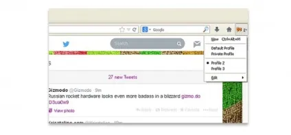 Multifox - додаток firefox для входу в кілька акаунтів (даний) Multifox - додаток firefox для входу в кілька акаунтів