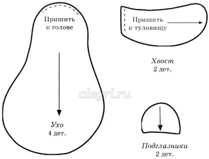 М'яка іграшка собака своїми руками