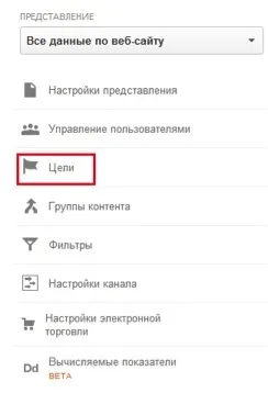Налаштування цілей google analytics - покрокова інструкція