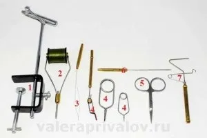 Нахлист - інструменти та матеріали для в'язання мушок (мушок) Нахлист - інструменти та матеріали для в'язання мушок
