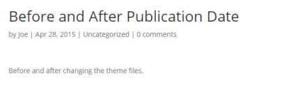 Налаштування дати і часу в wordpress