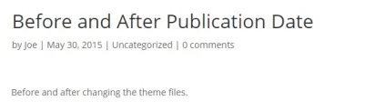 Налаштування дати і часу в wordpress