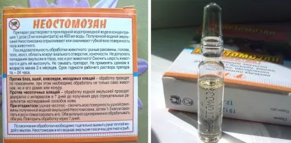 Неостомозан від бліх інструкція із застосування, як розвести, відгуки (інструкція) Неостомозан від бліх інструкція із застосування, як розвести, відгуки