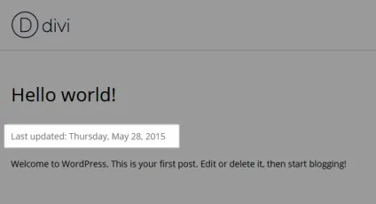 Налаштування дати і часу в wordpress