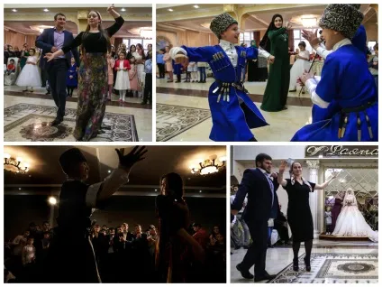 Неповторна чеченська весілля