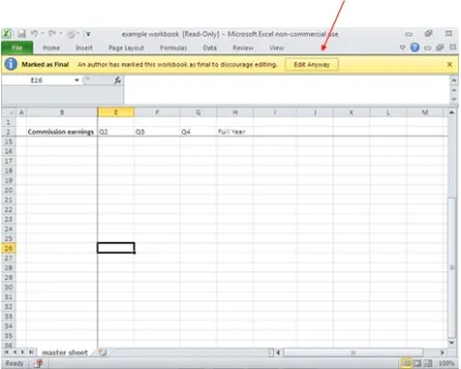 Налаштування захисту в excel помітити документ як остаточний, шифрування паролем, захист структури (настройка) Налаштування захисту в excel помітити документ як остаточний, шифрування паролем, захист структури