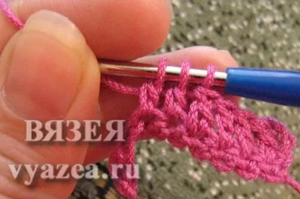 Незакінчені стовпчики з накидом гачком - відео і опис (накидом) Незакінчені стовпчики з накидом гачком - відео і опис
