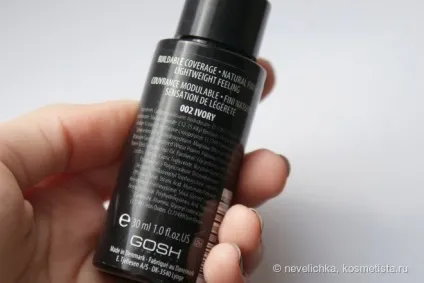 Новинка від gosh - foundation drops у відтінку 002 ivory відгуки (тональний крем) Новинка від gosh - foundation drops у відтінку 002 ivory відгуки