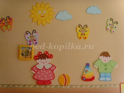 Оформлення групи і приймальні своїми руками (оформлення) Оформлення групи і приймальні своїми руками