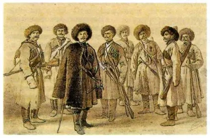 Особливості військової служби козаків (батальйонів окремих сотень) Особливості військової служби козаків