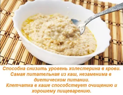 Вівсяна каша на молоці - калорійність, корисні властивості, користь і шкода, опис (калорійність) Вівсяна каша на молоці - калорійність, корисні властивості, користь і шкода, опис