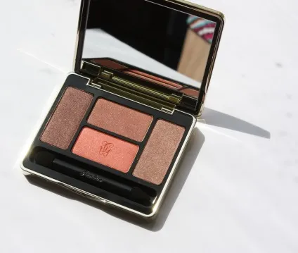 Палітра тіней guerlain ecrin 4 couleurs 14 les fauves відгук і макіяж, elia chaba (олівці) Палітра тіней guerlain ecrin 4 couleurs 14 les fauves відгук і макіяж, elia chaba