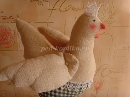 Пасхальна курочка тильда
