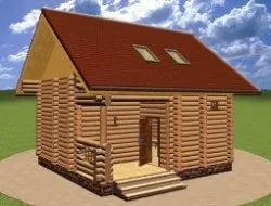 Проекти бань з колоди фото і планування (колоди) Проекти бань з колоди фото і планування