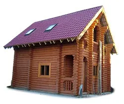 Проекти бань з колоди фото і планування (просторою кімнатою відпочинку) Проекти бань з колоди фото і планування