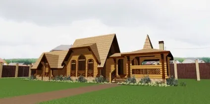 Проекти бань з колоди фото (колоди) Проекти бань з колоди фото
