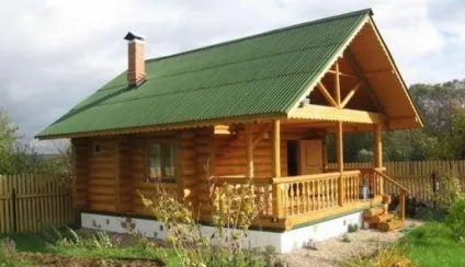 Проекти бань з колод фото