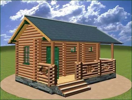 Проекти бань з колоди фото і планування (колоди) Проекти бань з колоди фото і планування