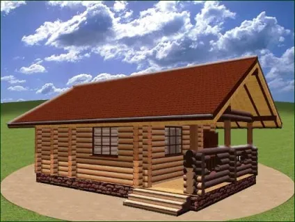 Проекти бань з колоди фото і планування (колоди) Проекти бань з колоди фото і планування