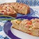 Піца з помідорами і огірками (помідорами) Піца з помідорами і огірками