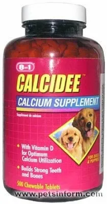 Pets inform - продукція для собак фірми 8 in 1 - calcidee - кальцій, фосфор, вітамін д (здоров'я) Pets inform - продукція для собак фірми 8 in 1 - calcidee - кальцій, фосфор, вітамін д