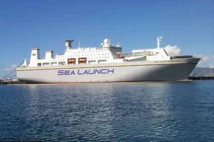 Плавучий космодром морської старт
