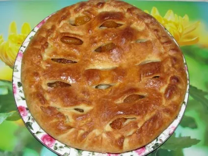Пиріг з курагою