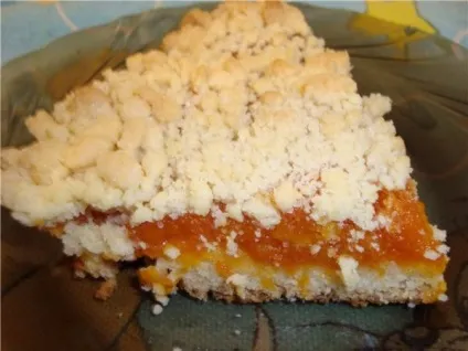 Пиріг з курагою (простий, татарський, з родзинками) рецепти